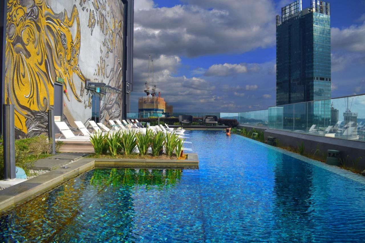 Ferienwohnung Star Skypool Klcc Kuala Lumpur Exterior foto